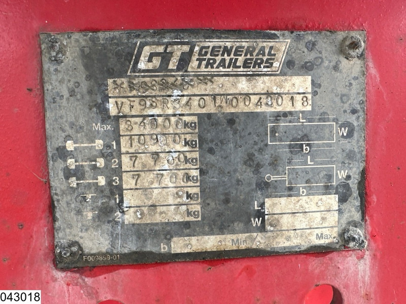 ROBINE Gas 49024 liter, LPG GPL Butane gas, 1 Comp - Cisternový návěs: obrázek 4 ROBINE Gas 49024 liter, LPG GPL Butane gas, 1 Comp - Cisternový návěs: obrázek 4