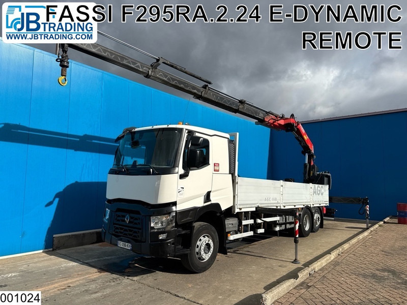 Renault C 380 EURO 6, Fassi, Remote - Nákladní automobil valníkový/ Plošinový, Auto s hydraulickou rukou: obrázek 1 Renault C 380 EURO 6, Fassi, Remote - Nákladní automobil valníkový/ Plošinový, Auto s hydraulickou rukou: obrázek 1