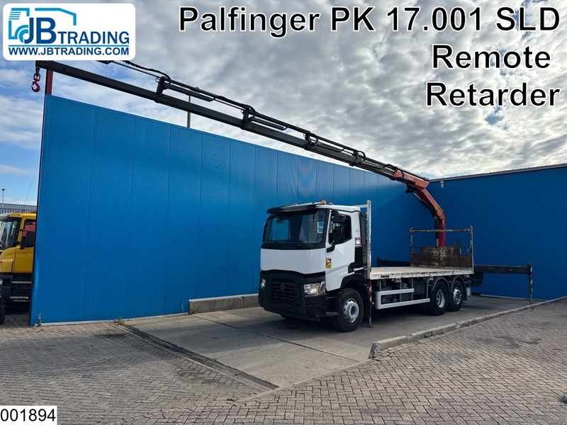 Renault C 430 6x2, EURO 6, Retarder, Palfinger, Remote, Steering - Nákladní automobil valníkový/ Plošinový, Auto s hydraulickou rukou: obrázek 1 Renault C 430 6x2, EURO 6, Retarder, Palfinger, Remote, Steering - Nákladní automobil valníkový/ Plošinový, Auto s hydraulickou rukou: obrázek 1