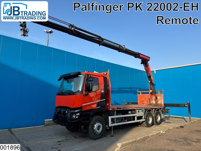 Renault C 430 6x4, EURO 6, Retarder, Palfinger,Remote - Nákladní automobil valníkový/ Plošinový, Auto s hydraulickou rukou: obrázek 1 Renault C 430 6x4, EURO 6, Retarder, Palfinger,Remote - Nákladní automobil valníkový/ Plošinový, Auto s hydraulickou rukou: obrázek 1