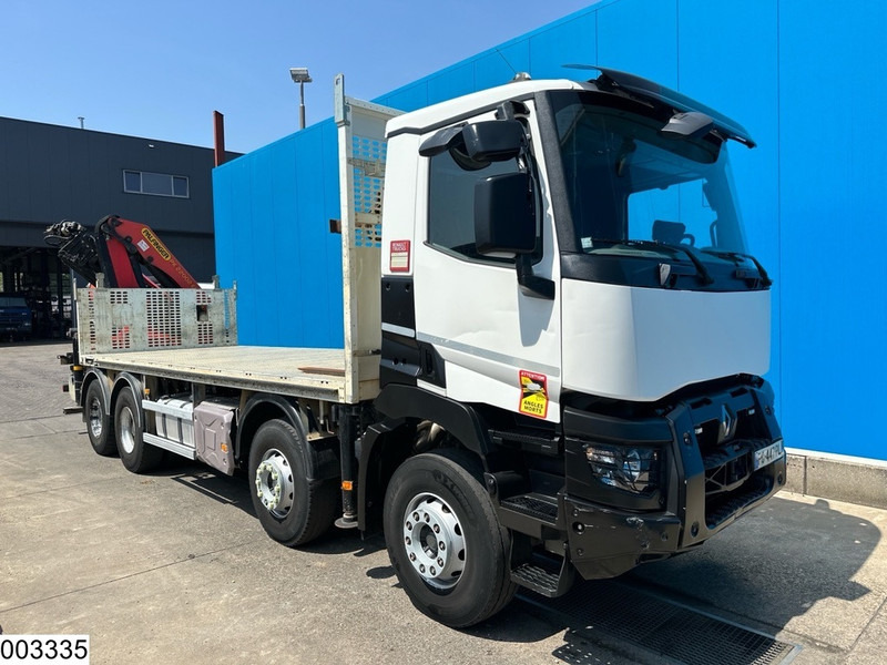 Renault C 430 8X4, EURO 6, Steel suspension, Palfinger - Nákladní automobil valníkový/ Plošinový, Auto s hydraulickou rukou: obrázek 3 Renault C 430 8X4, EURO 6, Steel suspension, Palfinger - Nákladní automobil valníkový/ Plošinový, Auto s hydraulickou rukou: obrázek 3