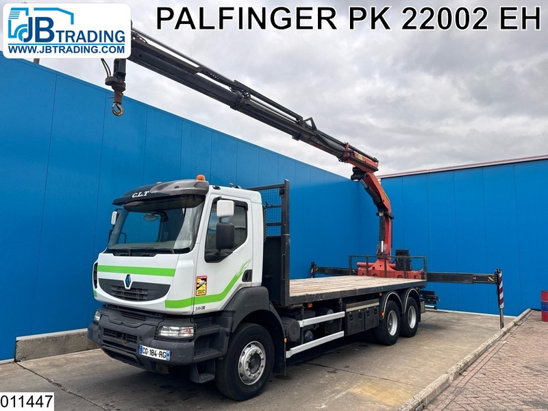 Renault Kerax 380 Dxi 6X4, EURO 5, Palfinger, Manual - Nákladní automobil valníkový/ Plošinový, Auto s hydraulickou rukou: obrázek 1 Renault Kerax 380 Dxi 6X4, EURO 5, Palfinger, Manual - Nákladní automobil valníkový/ Plošinový, Auto s hydraulickou rukou: obrázek 1