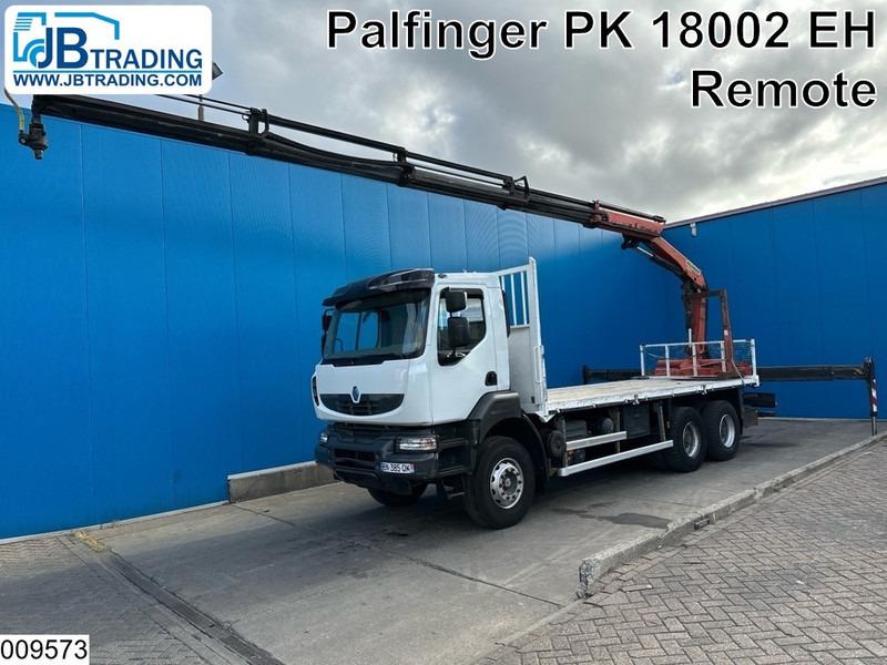 Renault Kerax 380 Dxi 6X4, EURO 6, Retarder, Palfinger, Remote - Nákladní automobil valníkový/ Plošinový, Auto s hydraulickou rukou: obrázek 1 Renault Kerax 380 Dxi 6X4, EURO 6, Retarder, Palfinger, Remote - Nákladní automobil valníkový/ Plošinový, Auto s hydraulickou rukou: obrázek 1