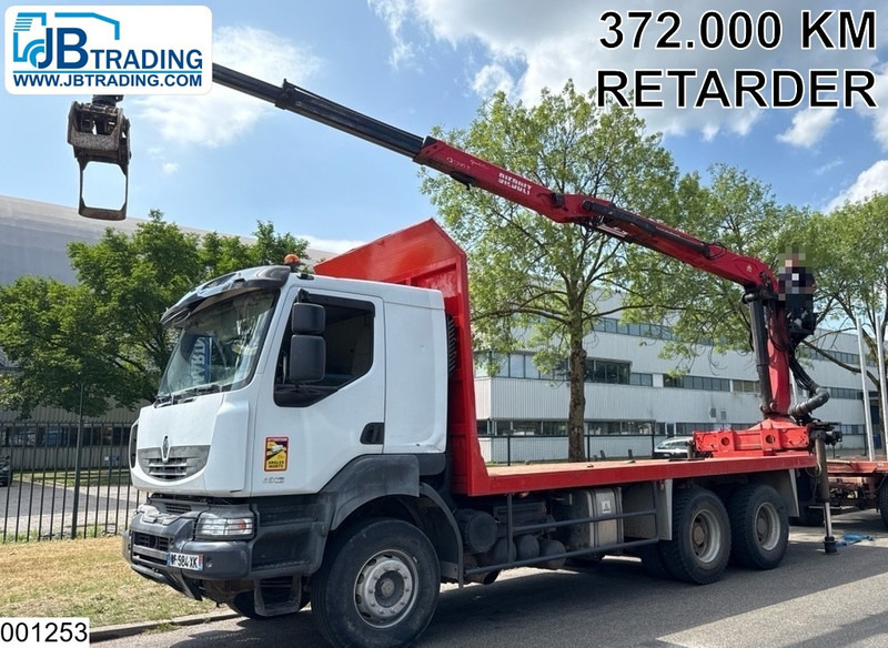 Renault Kerax 450 Dxi 6x4, Manual, Steel, Palfinger, Retarder - Lesovůz, Auto s hydraulickou rukou: obrázek 1 Renault Kerax 450 Dxi 6x4, Manual, Steel, Palfinger, Retarder - Lesovůz, Auto s hydraulickou rukou: obrázek 1