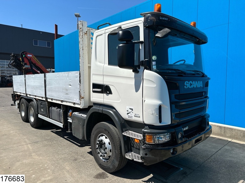Scania G 440 6X4, EURO 6, Retarder, Palfinger - Nákladní automobil valníkový/ Plošinový, Auto s hydraulickou rukou: obrázek 3 Scania G 440 6X4, EURO 6, Retarder, Palfinger - Nákladní automobil valníkový/ Plošinový, Auto s hydraulickou rukou: obrázek 3
