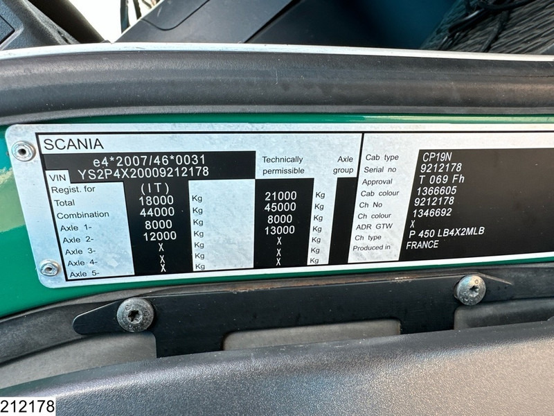 Scania P 450 EURO 6, Retarder, Hydraulic - Přepravník automobilů: obrázek 5 Scania P 450 EURO 6, Retarder, Hydraulic - Přepravník automobilů: obrázek 5