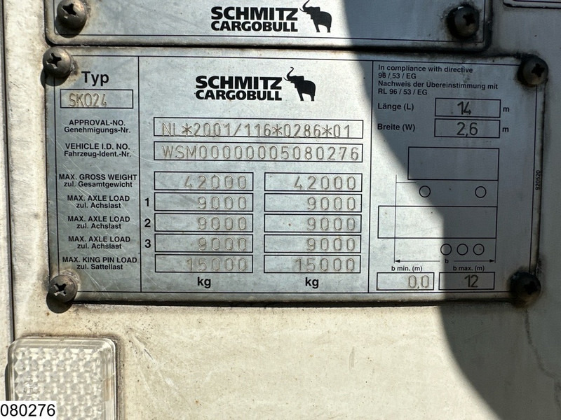 Schmitz Cargobull Koel vries Carrier Vector 1550, Dhollandia - Chladírenský návěs: obrázek 4 Schmitz Cargobull Koel vries Carrier Vector 1550, Dhollandia - Chladírenský návěs: obrázek 4