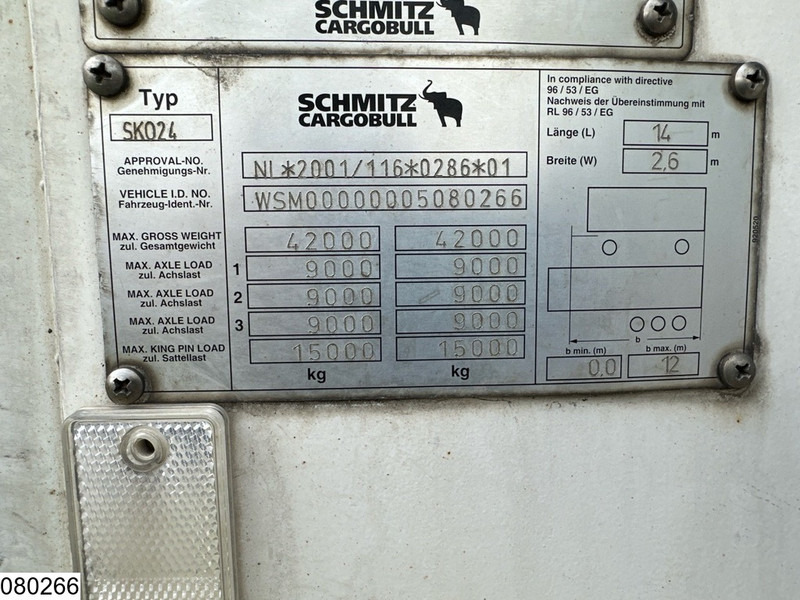 Schmitz Cargobull Koel vries Carrier Vector 1550, Dhollandia - Chladírenský návěs: obrázek 4 Schmitz Cargobull Koel vries Carrier Vector 1550, Dhollandia - Chladírenský návěs: obrázek 4