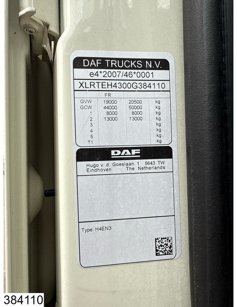 Tahač DAF XF 480 EURO 6, Retarder, Standairco: obrázek 9
