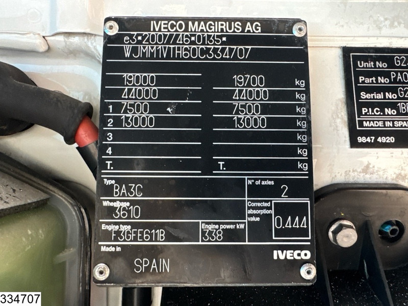 Tahač Iveco Stralis 460 EURO 6, Retarder: obrázek 7