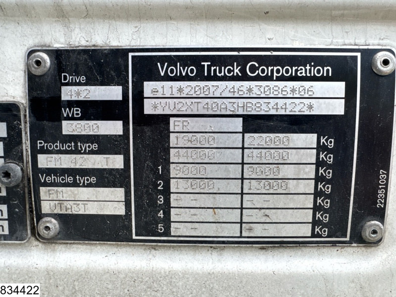 Tahač Volvo FM 500 EURO 6, Standairco, LOHR: obrázek 7