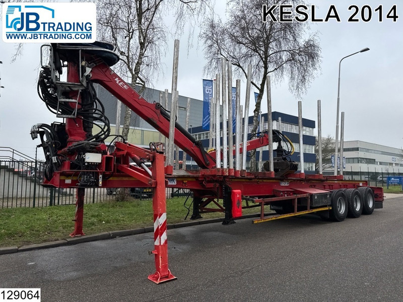 Trax Chassis Timber transport, Kesla 2014 - Klanicový návěs: obrázek 1 Trax Chassis Timber transport, Kesla 2014 - Klanicový návěs: obrázek 1