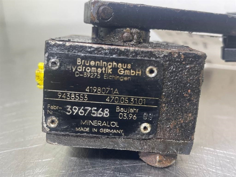 Ahlmann AZ6-4198071A-Valve/Ventile/Ventiel - Hydraulika pro Stavební technika: obrázek 4 Ahlmann AZ6-4198071A-Valve/Ventile/Ventiel - Hydraulika pro Stavební technika: obrázek 4
