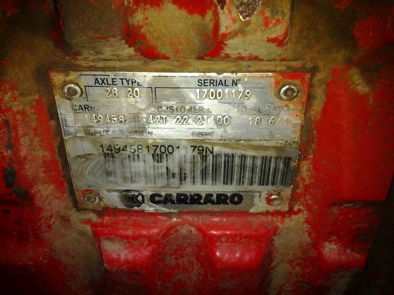 Carraro 28.20 - Komatsu - Axle/Achse/As - Náprava a díly pro Stavební technika: obrázek 3 Carraro 28.20 - Komatsu - Axle/Achse/As - Náprava a díly pro Stavební technika: obrázek 3