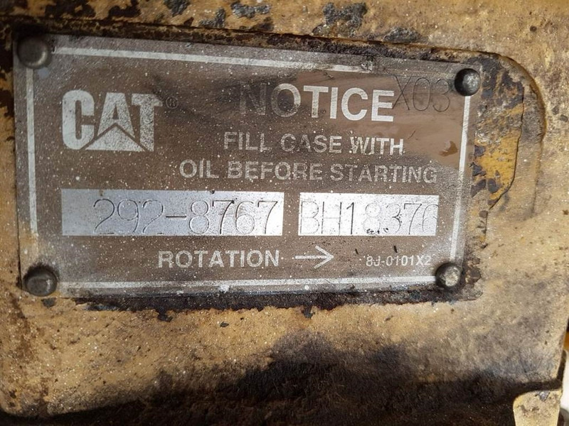 Cat 950H-237-8186-Transmission/Getriebe/Transmissiebak leasing Cat 950H-237-8186-Transmission/Getriebe/Transmissiebak: obrázek 8