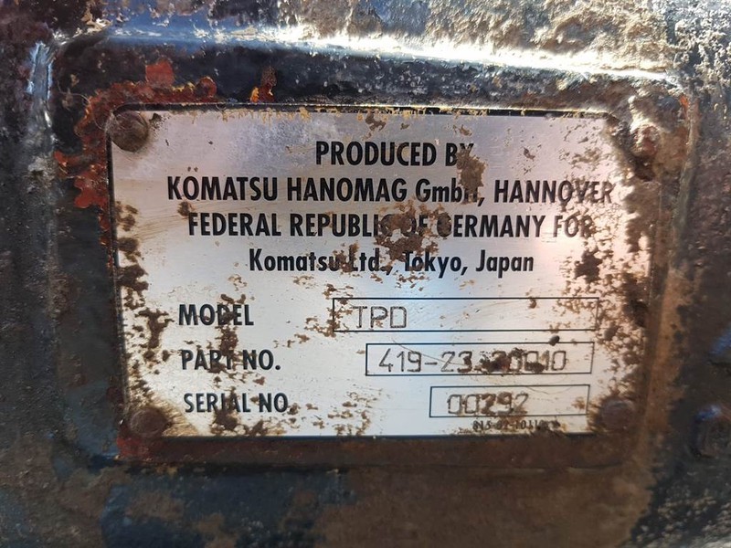 Komatsu TPD - WA320 - 5H Axle/Achse/As - Náprava a díly pro Stavební technika: obrázek 5 Komatsu TPD - WA320 - 5H Axle/Achse/As - Náprava a díly pro Stavební technika: obrázek 5