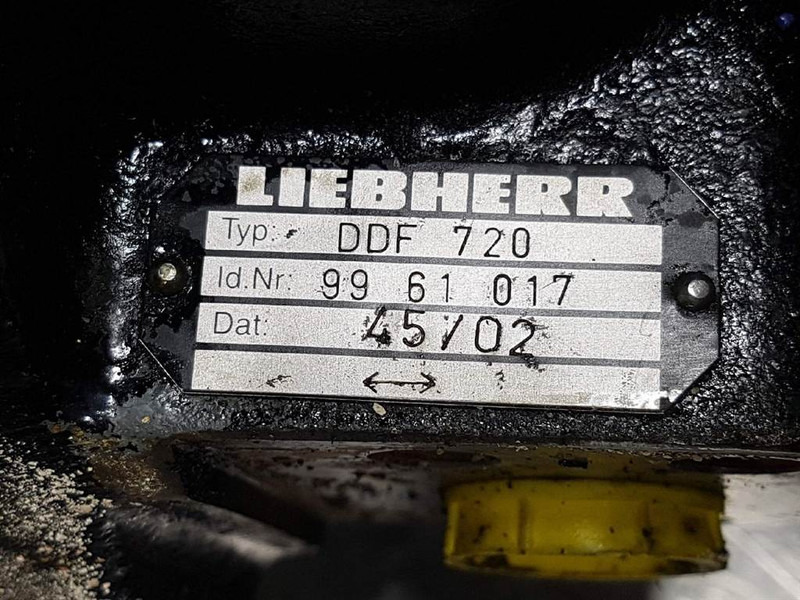 Liebherr A900ZW-9961017-DDF720-Swing joint/Drehdurchführung - Hydraulika: obrázek 4 Liebherr A900ZW-9961017-DDF720-Swing joint/Drehdurchführung - Hydraulika: obrázek 4