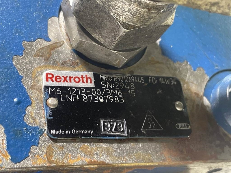 New Holland W110C-Rexroth M6-1213-00/3M6-Valve/Ventile - Hydraulika pro Stavební technika: obrázek 4 New Holland W110C-Rexroth M6-1213-00/3M6-Valve/Ventile - Hydraulika pro Stavební technika: obrázek 4