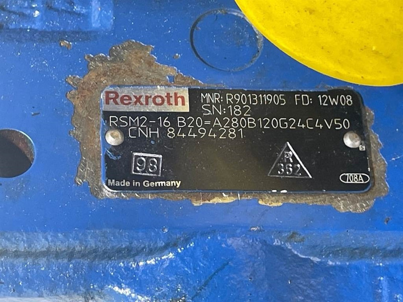 New Holland W110C-Rexroth RSM2-16 B20-Valve/Ventile - Hydraulika pro Stavební technika: obrázek 4 New Holland W110C-Rexroth RSM2-16 B20-Valve/Ventile - Hydraulika pro Stavební technika: obrázek 4