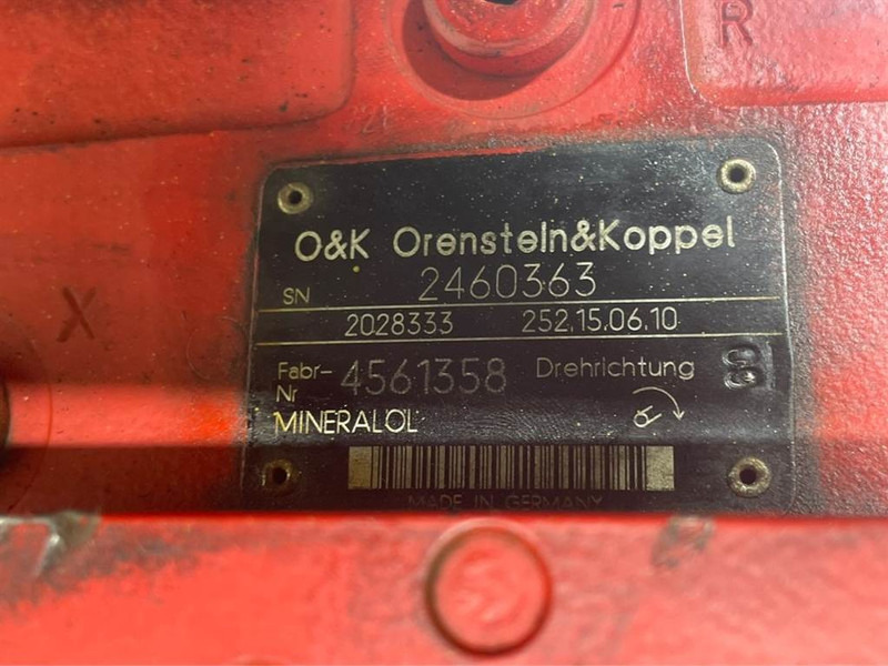 O & K MH6.5-2460363-Drive pump/Fahrpumpe/Rijpomp - Hydraulika pro Stavební technika: obrázek 4 O & K MH6.5-2460363-Drive pump/Fahrpumpe/Rijpomp - Hydraulika pro Stavební technika: obrázek 4