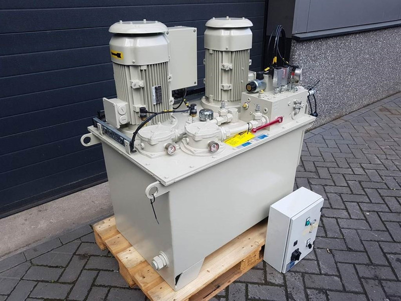 Hydraulika Parker 15kW (2x 7,5kW)-Hydraulic unit/Hydraulik aggregate: obrázek 6