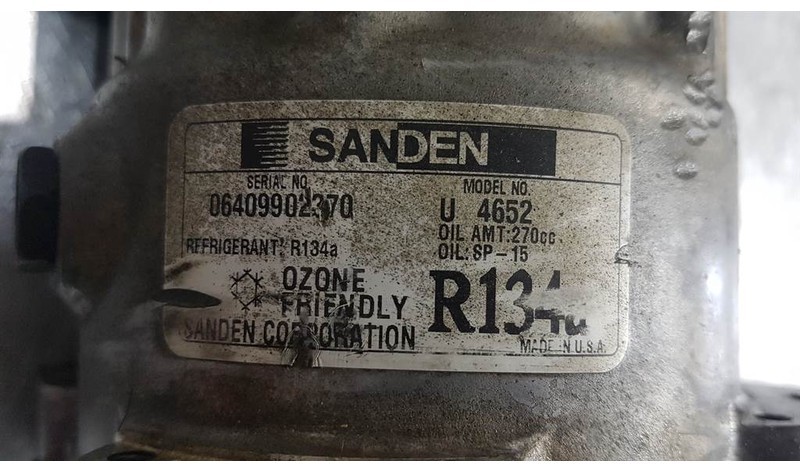 SANDEN U4652 - Compressor/Kompressor/Aircopomp - Kompresor klimatizace pro Stavební technika: obrázek 3 SANDEN U4652 - Compressor/Kompressor/Aircopomp - Kompresor klimatizace pro Stavební technika: obrázek 3