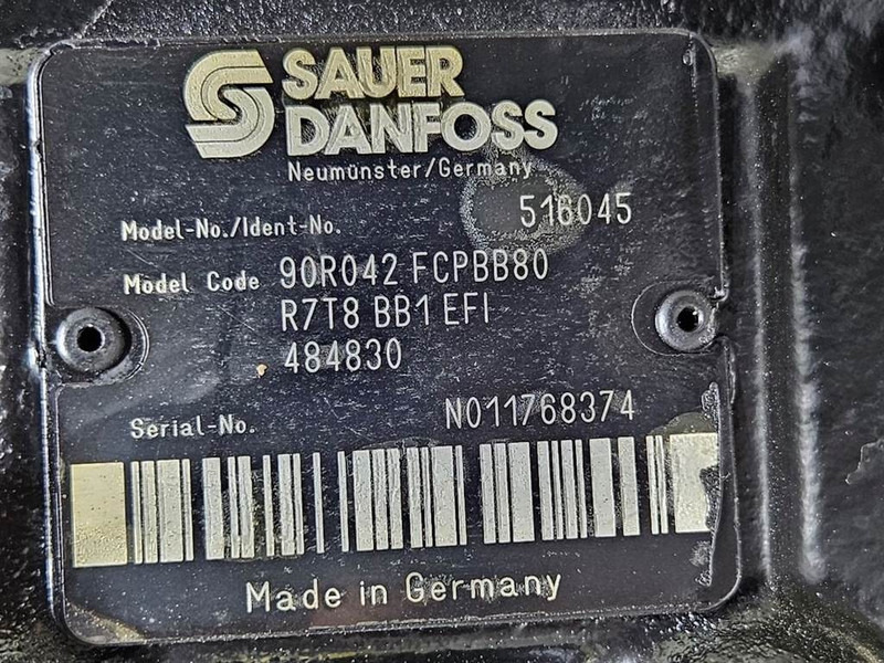 Sauer Danfoss 90R042FCPBB80R7T8-Drive pump/Fahrpumpe/Rijpomp - Hydraulika pro Stavební technika: obrázek 5 Sauer Danfoss 90R042FCPBB80R7T8-Drive pump/Fahrpumpe/Rijpomp - Hydraulika pro Stavební technika: obrázek 5