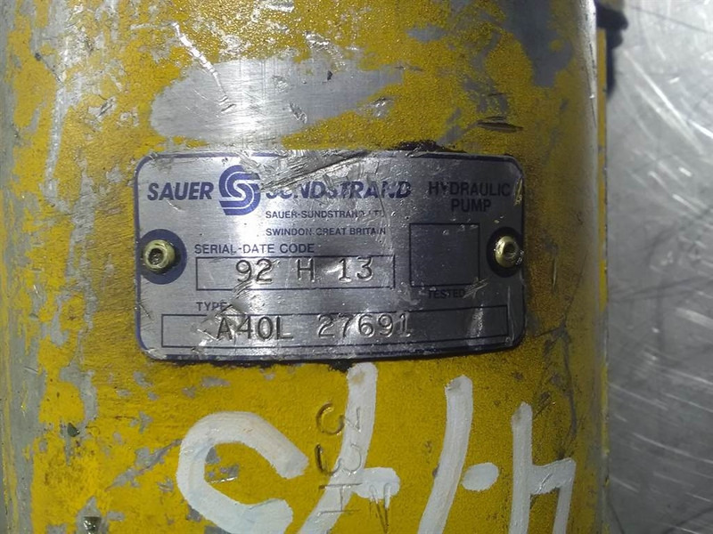 Sauer Sundstrand A40L27691 - Gearpump/Zahnradpumpe - Hydraulika: obrázek 3 Sauer Sundstrand A40L27691 - Gearpump/Zahnradpumpe - Hydraulika: obrázek 3