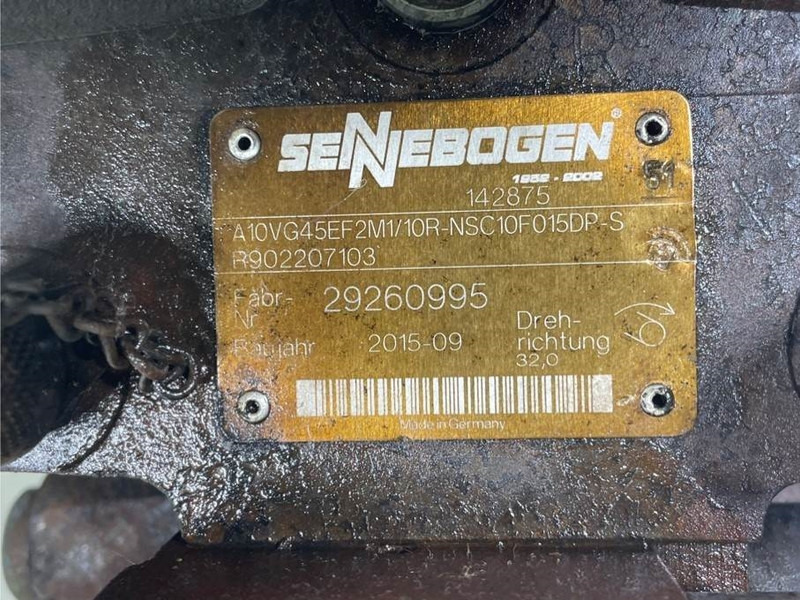 Sennebogen 835E-142875-Drive pump/Fahrpumpe/Rijpomp - Hydraulika pro Stavební technika: obrázek 4 Sennebogen 835E-142875-Drive pump/Fahrpumpe/Rijpomp - Hydraulika pro Stavební technika: obrázek 4