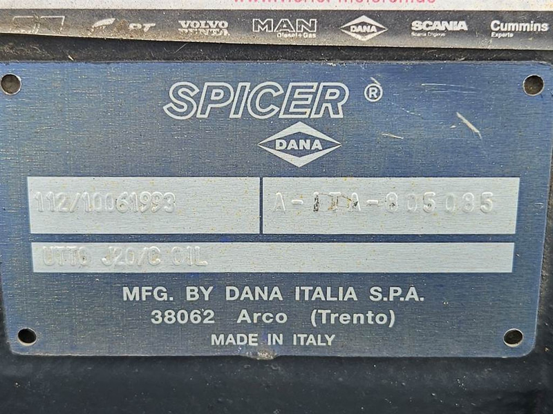 Náprava a díly pro Stavební technika Spicer Dana 112/10061993 - Axle/Achse/As: obrázek 6