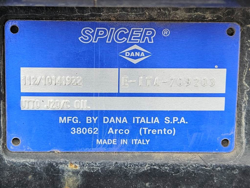 Náprava a díly pro Stavební technika Spicer Dana 112/10141922 - Axle/Achse/As: obrázek 6