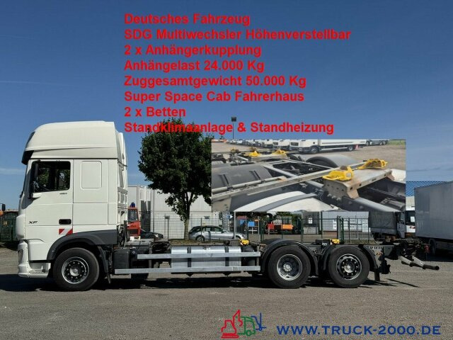 DAF 480 SSC BDF SDG Multiwechsler 2Betten Standklima - Kontejnérový podvozek/ Výměnná nástavba: obrázek 1 DAF 480 SSC BDF SDG Multiwechsler 2Betten Standklima - Kontejnérový podvozek/ Výměnná nástavba: obrázek 1