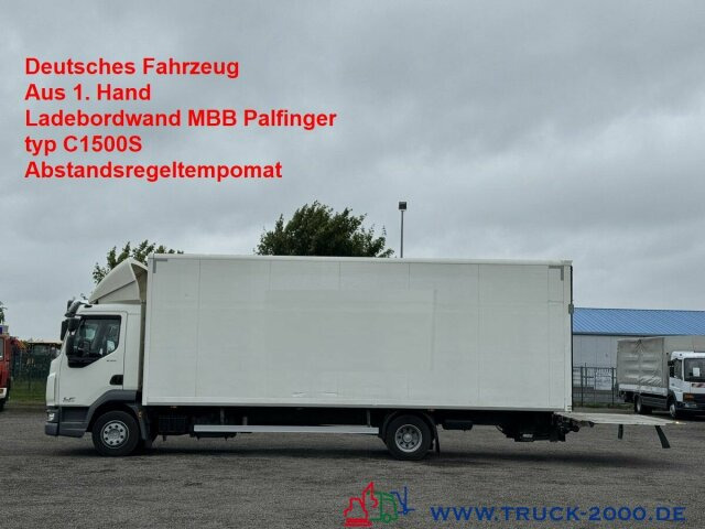 DAF LF 250 MBB Palfinger LBW 1.500 Kg ACC Tempomat - Skříňový nákladní auto: obrázek 1 DAF LF 250 MBB Palfinger LBW 1.500 Kg ACC Tempomat - Skříňový nákladní auto: obrázek 1