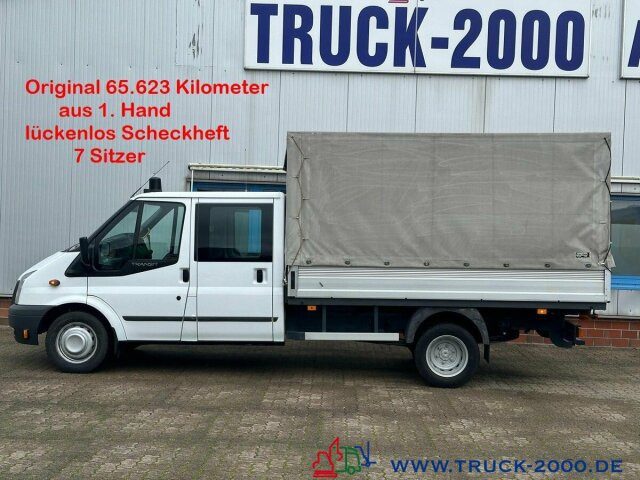 Ford Transit FT 460 DoKa 7 Sitzer Nur 65.623KM 1.Hand - Plachtová dodávka, Dodávka s dvojitou kabinou: obrázek 1 Ford Transit FT 460 DoKa 7 Sitzer Nur 65.623KM 1.Hand - Plachtová dodávka, Dodávka s dvojitou kabinou: obrázek 1