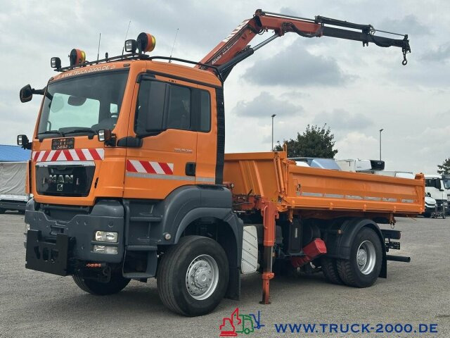 MAN 18.320 4x4 Atlas Kran + Winterdienstausstattung - Sklápěč, Auto s hydraulickou rukou: obrázek 5 MAN 18.320 4x4 Atlas Kran + Winterdienstausstattung - Sklápěč, Auto s hydraulickou rukou: obrázek 5