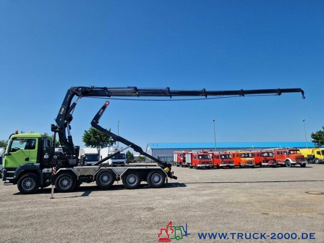 MAN 41.480 10x4 Kran Hiab XS322-19m Höhe-10T/2.9m - Hákový nosič kontejnerů, Auto s hydraulickou rukou: obrázek 4 MAN 41.480 10x4 Kran Hiab XS322-19m Höhe-10T/2.9m - Hákový nosič kontejnerů, Auto s hydraulickou rukou: obrázek 4