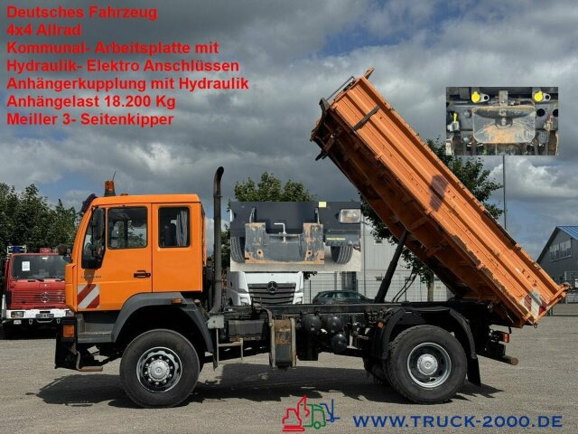 MAN LE 18.280 4x4 Winterdienst- Kommunalplatte + AHK - Sklápěč: obrázek 1 MAN LE 18.280 4x4 Winterdienst- Kommunalplatte + AHK - Sklápěč: obrázek 1