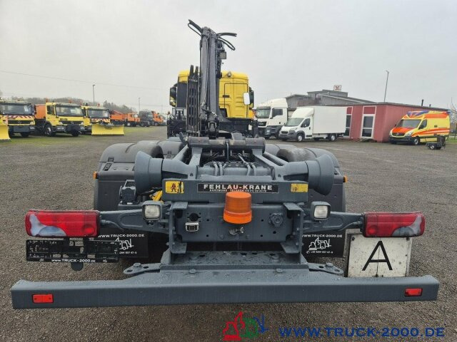 Hákový nosič kontejnerů, Auto s hydraulickou rukou MAN TGS 26.320 Meiller RK 2070+ Kran MKG HLK 177+FB: obrázek 11