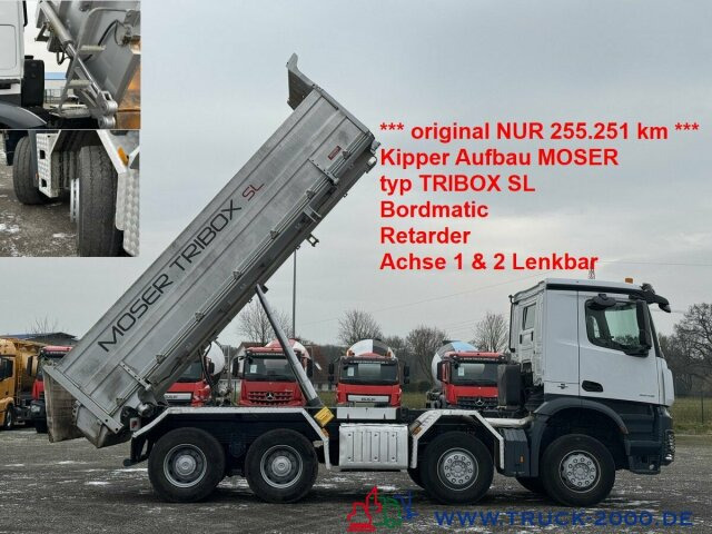 Mercedes-Benz Arocs 3248 8x4/4 Moser 3 Seiten Kipper Retarder - Sklápěč: obrázek 1 Mercedes-Benz Arocs 3248 8x4/4 Moser 3 Seiten Kipper Retarder - Sklápěč: obrázek 1