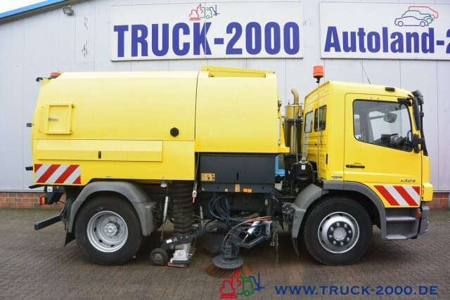 Zametací vůz Mercedes-Benz Atego 1524 Bucher Johnston VS650 Deutsches Gerät: obrázek 9