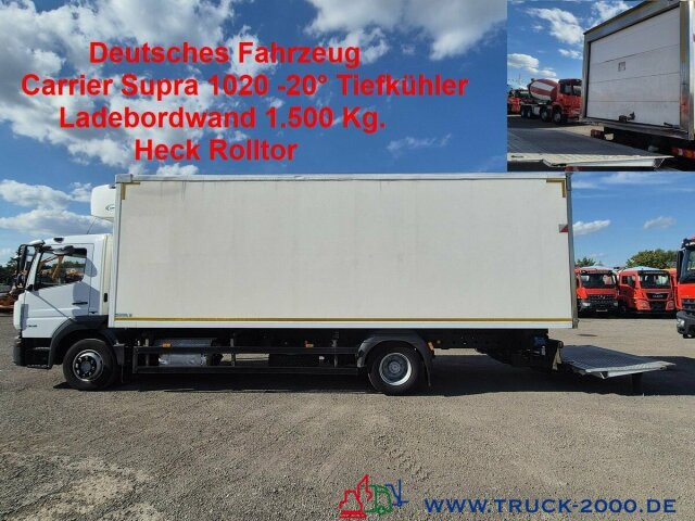 Mercedes-Benz Atego 1530 Tiefkühler Carrier Supra Rolltor+ LBW - Chladírenský nákladní automobil: obrázek 1 Mercedes-Benz Atego 1530 Tiefkühler Carrier Supra Rolltor+ LBW - Chladírenský nákladní automobil: obrázek 1