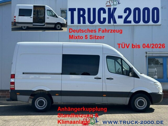 Mercedes-Benz Sprinter 213 Mixto 5 Sitzer Klima Standhzg. AHK - Malá dodávka: obrázek 1 Mercedes-Benz Sprinter 213 Mixto 5 Sitzer Klima Standhzg. AHK - Malá dodávka: obrázek 1