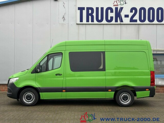 Furgon, Dodávka s dvojitou kabinou Mercedes-Benz Sprinter 317 CDI Mixto 5 Sitze AHK 3.500kg Klima: obrázek 12