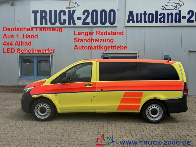 Mercedes-Benz Vito 116 CDI 4x4 Notarzt Rettung Ambulance - Pohotovostní vůz: obrázek 1 Mercedes-Benz Vito 116 CDI 4x4 Notarzt Rettung Ambulance - Pohotovostní vůz: obrázek 1