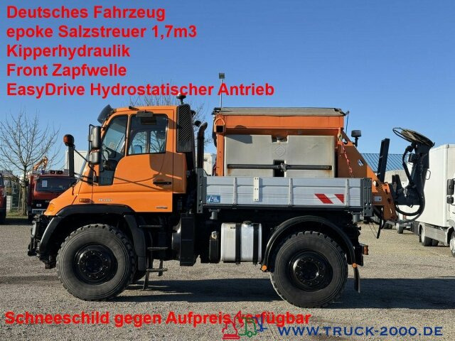 Unimog U 400 4x4 Winterdienst epoke Salzstreuer 238 PS - Nákladní auto: obrázek 1 Unimog U 400 4x4 Winterdienst epoke Salzstreuer 238 PS - Nákladní auto: obrázek 1