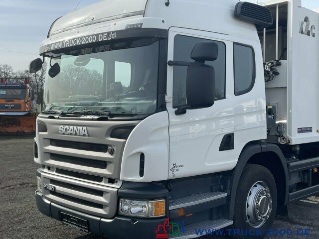 Vůz na odvoz odpadků pro dopravu odpadu Scania P320 Haller 21m³ Schüttung C-Trace Ident.4 Sitze: obrázek 7