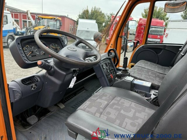 Sklápěč, Auto s hydraulickou rukou Unimog Unimog U300 4x4 Hiab Kran mit original 60.212 Km: obrázek 14
