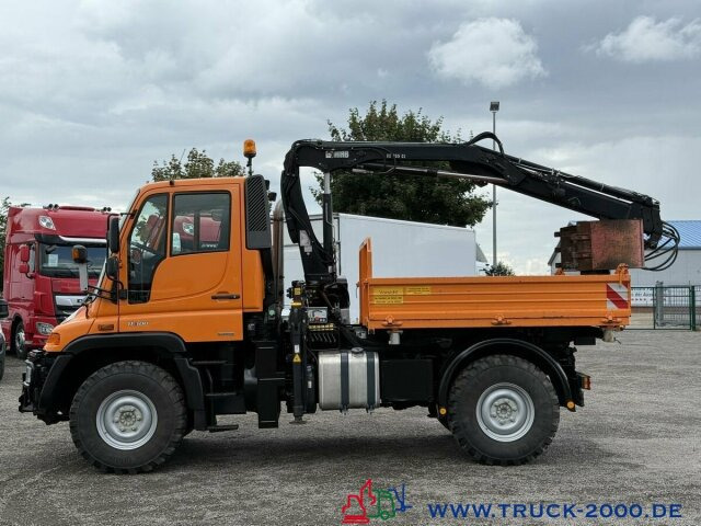 Sklápěč, Auto s hydraulickou rukou Unimog Unimog U300 4x4 Hiab Kran mit original 60.212 Km: obrázek 7