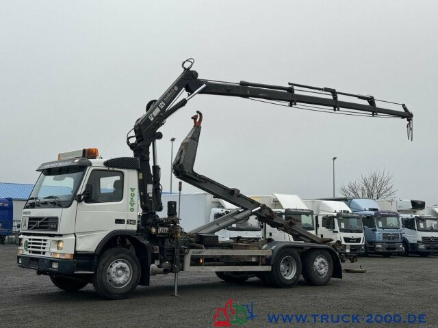 Volvo 340 HIAB Kran 11,9m=790kg 5+6 Steuerkreis Klima - Hákový nosič kontejnerů, Auto s hydraulickou rukou: obrázek 2 Volvo 340 HIAB Kran 11,9m=790kg 5+6 Steuerkreis Klima - Hákový nosič kontejnerů, Auto s hydraulickou rukou: obrázek 2