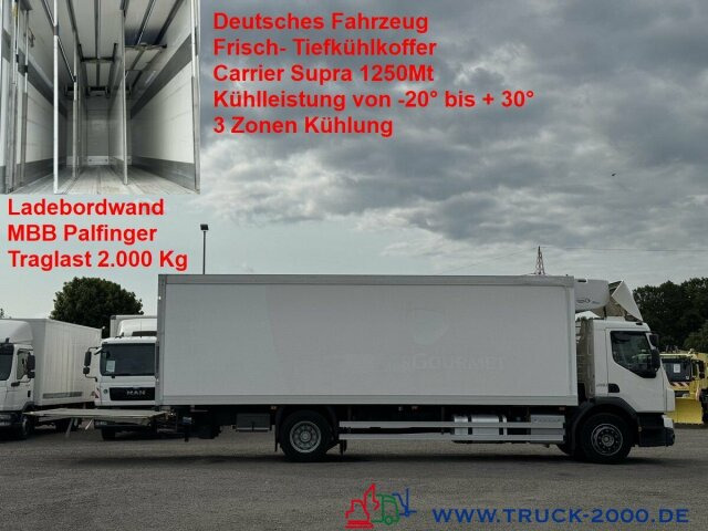 Volvo FE 18 280 3 Zonen Frisch- + Tiefkühler Carrier - Chladírenský nákladní automobil: obrázek 1 Volvo FE 18 280 3 Zonen Frisch- + Tiefkühler Carrier - Chladírenský nákladní automobil: obrázek 1